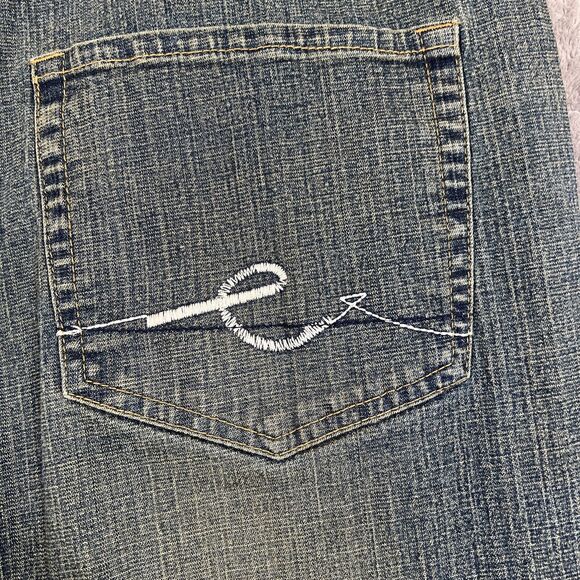 US Polo Assn Jeans Women 20 Vintage Wash Blue Stretch Denim Bootcut - Picture 9 of 16
